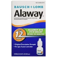 Bausch & Lomb Alaway Eye Itch Relief, 0.34 Fl. Oz.