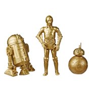 Star Wars Skywalker Saga 3.75-inch Scale C-3PO, BB-8 and R2-D2 2-Pack Figures