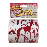 Bloody Bathroom Toilet Paper