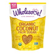 Wholesome Sweeteners Organic Coconut Palm Sugar, 1 Lb (Pack of 6)