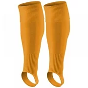 Alvage Men Football Socks Stirrup Socks Non-Slip Training Socks Breathable Soft Knee High Baseball Stirrup Socks