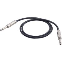 Pyle PCBLG7F1 Audio Cable - for Audio Device, Guitar, Speaker - 1 ft - 1 x 6.35mm Male Audio - 1 x 6.35mm Male Audio