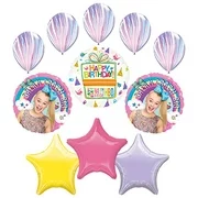 Jo Jo Siwa Party Supplies and Birthday Balloon Bouquet Decorations