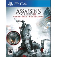 Assassin's Creed III Remastered, Ubisoft, PlayStation 4, 887256039387