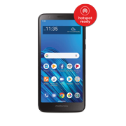 Total Wireless Motorola Moto e6, 32GB, Black - Prepaid Smartphone
