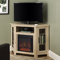 Walker Edison Corner Fireplace TV Stand for TVs up to 55" - Multiple Finishes