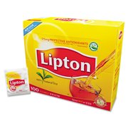 (2 pack) Lipton Tea Bags, Regular, 100/Box