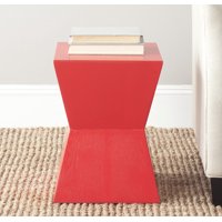 Safavieh Lotem Solid Curved Square Top Accent Table