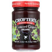 Crofters Fruit Spread Organic Premium Concord Grape, 16.5 Oz