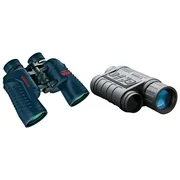 Bushnell 260140 4.5 X 40mm Equinox Z Digital Night Vision Monocular & Tasco 200142 Offshore 10 X 42mm Waterproof Porro Prism Binoculars