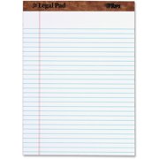TOPS The Legal Pad Writing Pads, 8-1/2" x 11-3/4", Legal Rule, White Paper, 50 Sheets, 12 Pack