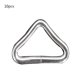 image 1 of 10 PCS Per Set Trampoline Jumping Bed Bungee Bed Mesh Cloth Mattress Jumping Cloth Iron Buckle Triangle Ring