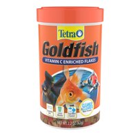 Tetra Goldfish Vitamin C Enriched Flakes Fish Food, 2.2 oz
