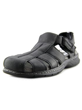 Dr. Scholl's Shoes Mens gaston Fabric Buckle Open Toe Sport, Black, Size 10.0 k6