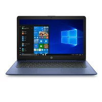 HP Stream 14" Celeron 4GB/64GB Laptop-Blue