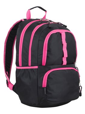 Eastsport Multi-Purpose Retreat Backpack, Black/Hot Pink