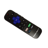 Original Hitachi 101018E0017 ROKU Remote Control with Built-in Netflix, Hulu, Sling & Now Shortcuts