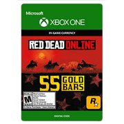 Red Dead Redemption 2 55 GOLD BARS, Rockstar Games, Xbox, [Digital Download]
