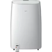 LG 115V Dual Inverter Portable Air Conditioner with Wi-Fi Control in White for Rooms up to 500 Sq. Ft.