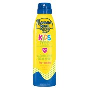 Banana Boat Kids Free Clear Sunscreen Spray SPF 50+, 6 oz