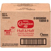 Nestle Carnation Half & Half Creamers, Half and Half Coffee Creamer Singles, 360 Ct