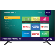 Hisense 43" Class 4K UHD LED Roku Smart TV HDR 43R6E1