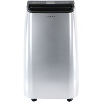 Amana Portable Air Conditioner with Remote Control in Silver/Gray for Rooms up to 350-Sq. Ft.
