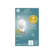 GE LED+ Dusk to Dawn A19 General Purpose 8-Watt LED Light Bulb (60W Equivalent), Soft White, Medium Base, Single Bulb