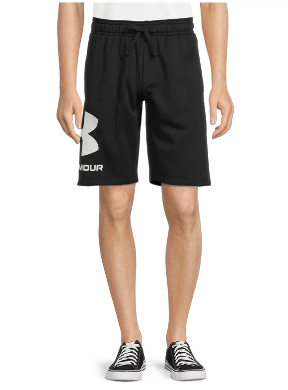 Under Armour Men's and Big Men's UA Rival Fleece Big Logo 10" Shorts, Sizes up to 2XL