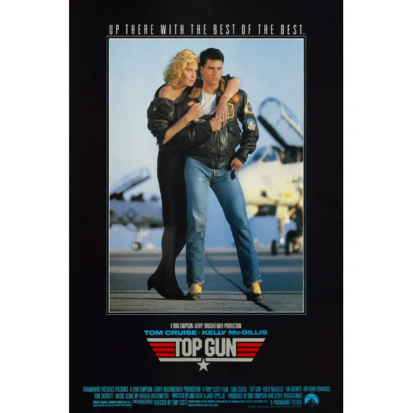 Top Gun Movie Poster 24Inch x 36Inch Art Poster 24x36 Multi-Color Square Adults Best Posters