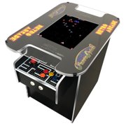 Suncoast Arcade, Classic Cocktail Arcade Machine With 60 Games, Chrome Trim, Commercial Grade,