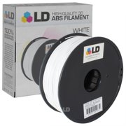 LD White 1.75mm ABS 3D Printer Filament