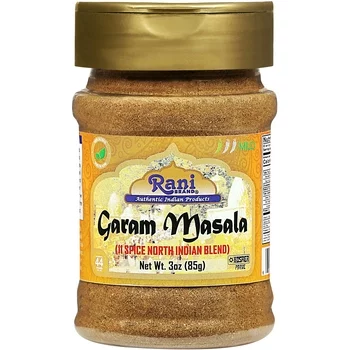 Rani Garam Masala Indian 11-Spice Blend 3oz (85g) PET Jar ~ All Natural, Salt-Free | Vegan | No Colors | Gluten Friendly | NON-GMO| Kosher | Indian Origin