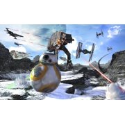 Star Wars BB-8 escaping the Empire rath Rolled Canvas Art - Kurt MillerStocktrek Images (36 x 22)