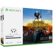 Microsoft Xbox One S 1TB PLAYERUNKNOWN'S BATTLEGROUNDS Bundle, White, 234-00301
