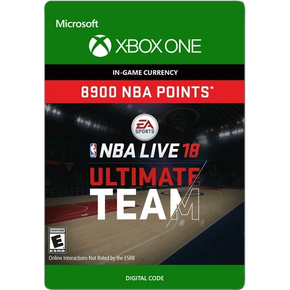 NBA LIVE 18: NBA UT 8900 Points Pack - Xbox One [Digital]