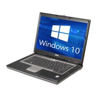 Refurbished Dell Latitude D820 Laptop, Intel Core 2 Duo 1.8GHz, 3GB DDR2, 120GB SATA HDD, 15.4" LCD, DVD+CDRW, Windows 10 Home 32bit w/ Restore Partition