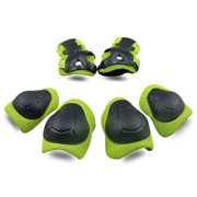 Kids Protective Gear Set Knee Pads for Kids 2-8 Years Toddler Knee and Elbow Pads with Wrist Guards 3 in 1 for Skating Cycling Bike Rollerblading Scooter