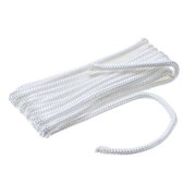 Seachoice 40901 High Quality Fender Rope for Boating - Double-Braid Nylon Fender Line, Set of 2 - -Inch x 6 Feet, White