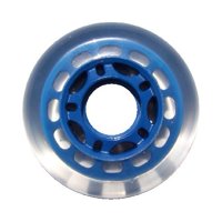 80mm 78A BLUE INLINE Indoor WHEELS Rec/Fitness/Hockey 8-PACK