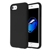 Apple iPhone 8, iPhone 7, iPhone 6 /6S Phone Case Slim Hybrid Shockproof Impact Rubber Dual Layer Rugged Protective Hard PC Bumper & Soft TPU Back Cover BLACK Case for Apple iPhone 8, 7, 6S, 6