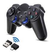 Wireless Gaming Controller Gamepad Joystick Remote Compatible with PC Windows Computer Game, PC360 Games and PS3