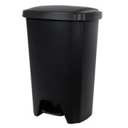 12.1-gallon Hefty StepOn Trash Can, Multiple Colors