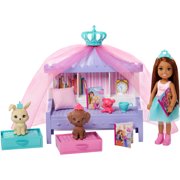 Barbie Princess Adventure Chelsea Doll and Princess Storytime Playset, 3 to 7 Years