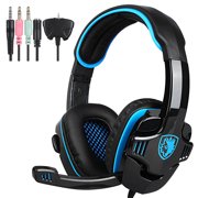 SADES ME333 Gaming Headset GT Stereo HiFi Gaming Headset Headphone with Microphone for PS4 Xbox360 PC Mac SmartPhone