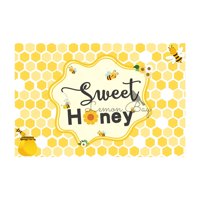 Bescita Bee theme Birthday Party Decoration Background Cloth Photo Background Wall