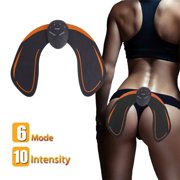 ABS Stimulator Buttocks/Hips Trainer Muscle Toner 6 Modes Smart Fitness Training Gear Home Office Ab Workout Equipment Machine