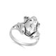Sterling Silver Women's Frog Fashion Ring ( Sizes 5 6 7 8 9 10 ) Classic 925 New Band 10mm Rings (Size 8) - image 4 of 4