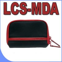 Sony LCS-MDA Cybershot Carrying Case (Black & Red) Sony Digital Cameras