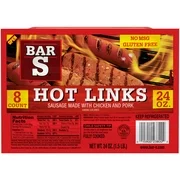 Bar S Classic Hot Links Sausage, 24 Oz.